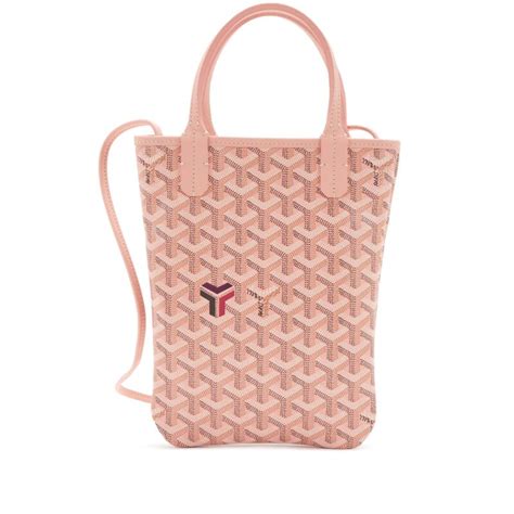 pink goyard 2022|Goyard Pink Goyardine Canvas & Chevroches Calfskin Poitiers .